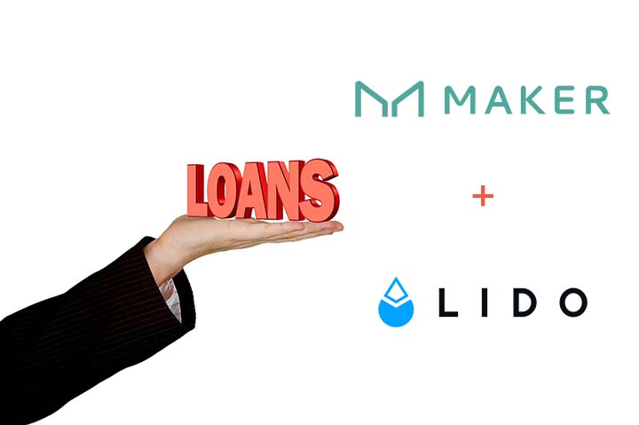 MakerDAO + Lido CDP Loans on Blockchain