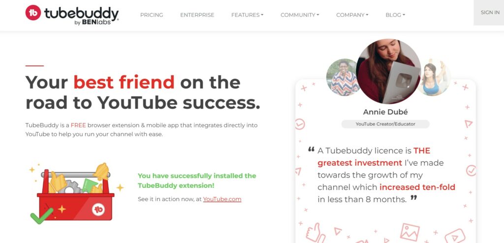Tubebuddy review